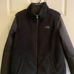 The North Face Reversible Fleece Insulated Jacket Women's Large